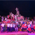 Siuna recibe con júbilo monumento al General Sandino