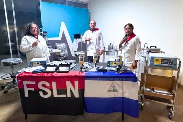 Gobierno Sandinista entrega 6,7 millones de córdobas en equipos médicos