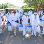 Sin paz no hay salud: Trabajadores de la salud reafirman su compromiso con el pueblo nicaragüense