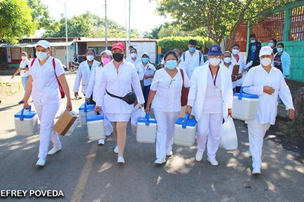 Sin paz no hay salud: Trabajadores de la salud reafirman su compromiso con el pueblo nicaragüense