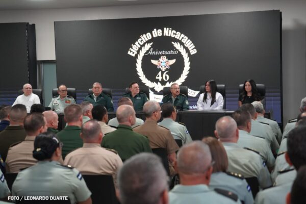 Cuerpo Médico Militar del Ejército de Nicaragua celebra su 46 aniversario