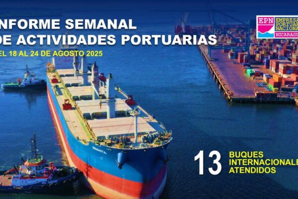 Más de 103 mil toneladas métricas movilizadas en los puertos de Nicaragua 