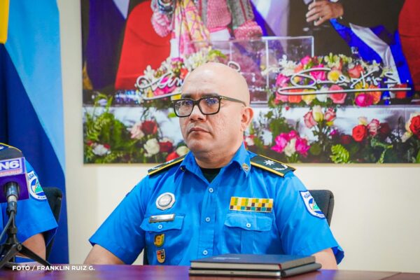 Nombran a Juan Victoriano Ruiz Urbina como co-jefe de las fuerzas policiales de Nicaragua