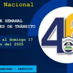 Disminuyen fallecidos por accidentes de tránsito en la última semana