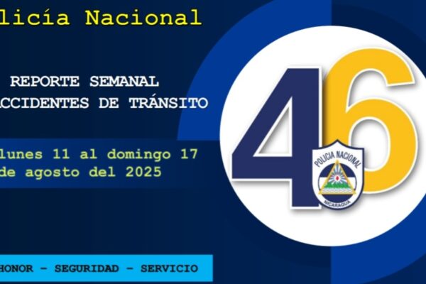 Disminuyen fallecidos por accidentes de tránsito en la última semana