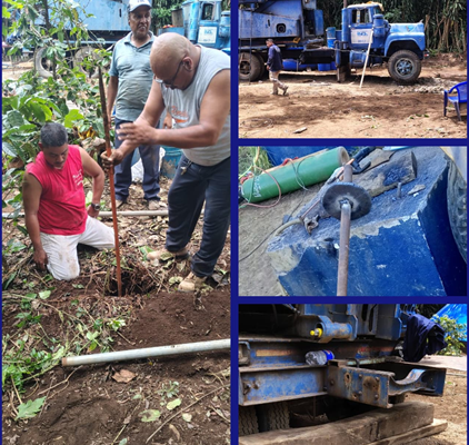ENACAL Inicia Construcción de Pozo para Fortalecer Suministro de Agua en San Marcos