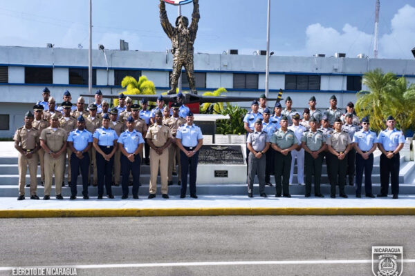 Ejército de Nicaragua fortalece integración regional en visita de intercambio de la CFAC