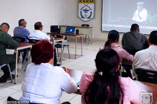 Universidad de Defensa de Nicaragua “4 de mayo” participa en conferencia virtual sobre la historia de la Soberanía Nacional