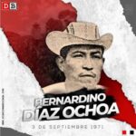 Legado de Bernardino Díaz Ochoa vive en la lucha campesina