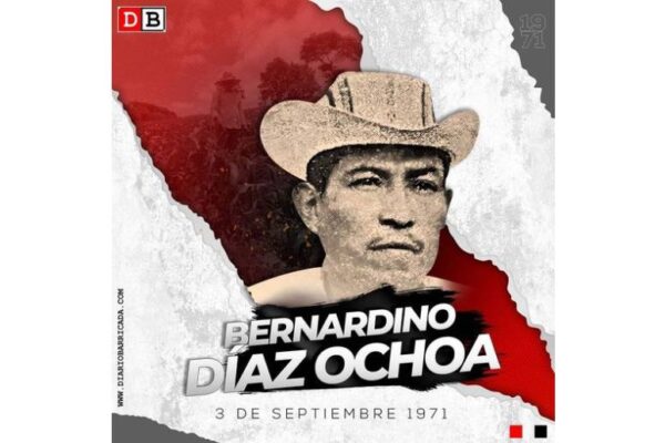 Legado de Bernardino Díaz Ochoa vive en la lucha campesina