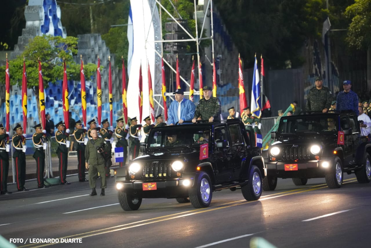 46 años de historia y compromiso: desfile militar honra al pueblo nicaragüense