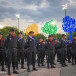 Copresidentes Daniel Ortega y Rosario Murillo presiden acto central del 46 aniversario de la Policía Nacional