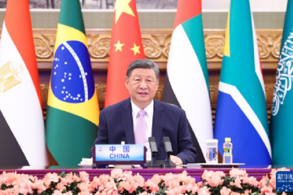 Discurso en la cumbre de los BRICS sobre la situación internacional actual