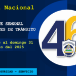Policía Nacional reporta disminución de víctimas por accidentes de tránsito en 2025