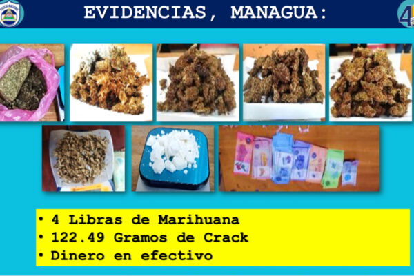 Policía Nacional presenta resultados semanales de la actividad delictiva en Nicaragua