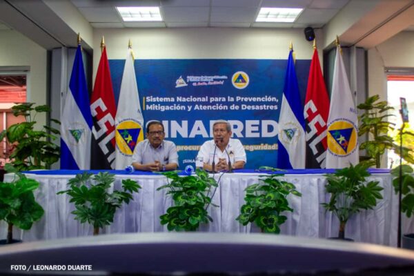 SINAPRED e INETER alertan sobre el evento meteorológico AL98