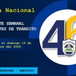 Policía Nacional destaca reducción de víctimas por accidentes en Nicaragua