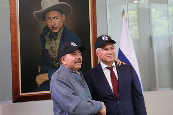 Presidente de la Duma Estatal de Rusia felicita al Comandante Daniel Ortega en ocasión de su cumpleaños