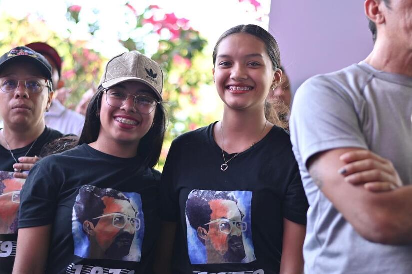 Imágenes de la Juventud Heroica en el Hospital Dr. Fernando Vélez Paiz