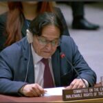 Nicaragua reafirma en la ONU su solidaridad permanente con el Pueblo Palestino