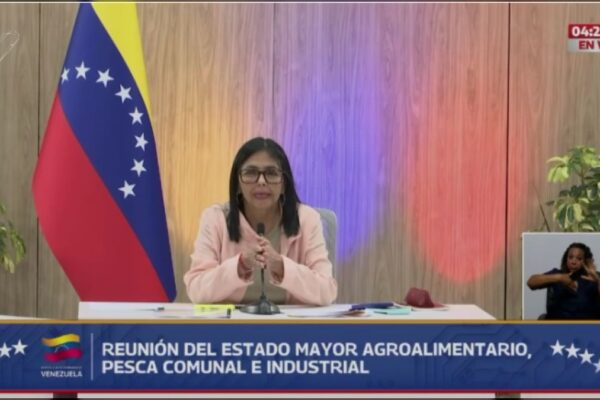 Delcy Rodríguez ante las amenazas de Trump: Mi destino no lo decide sino Dios