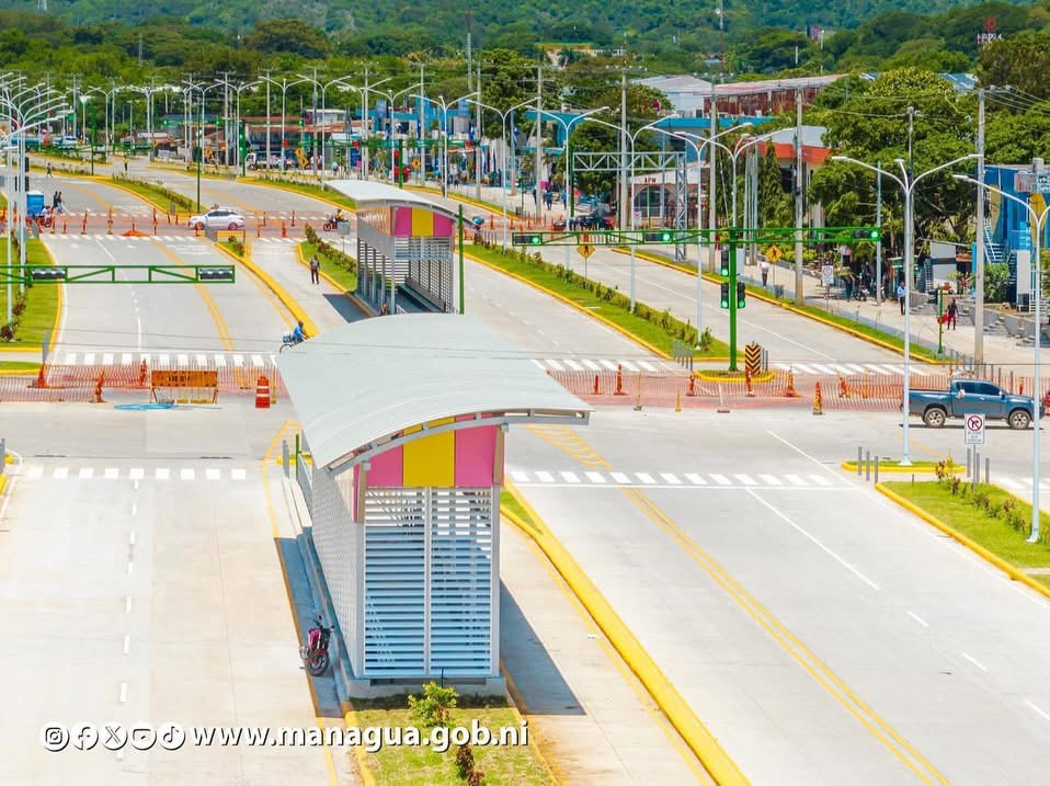 Familias de Managua recibirán mejora vial histórica en la capital