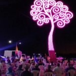 Inauguran moderno sistema de iluminación pública en la Rotonda La T de Diriamba, Carazo