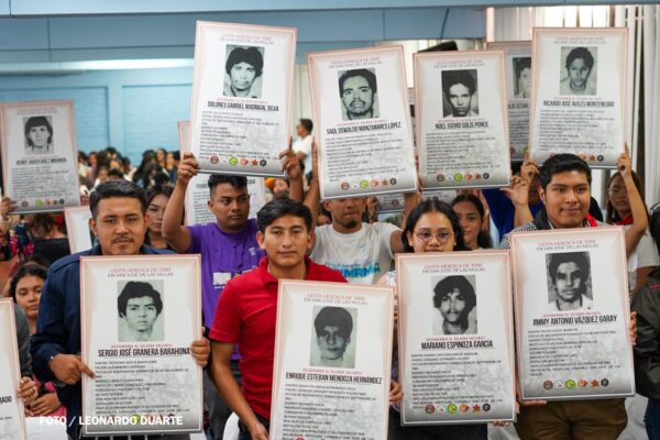 Juventud reafirma legado de los 23 héroes de San José de las Mulas