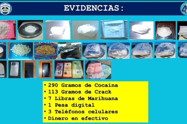 Robos y expendio de drogas lideran las 118 capturas policiales