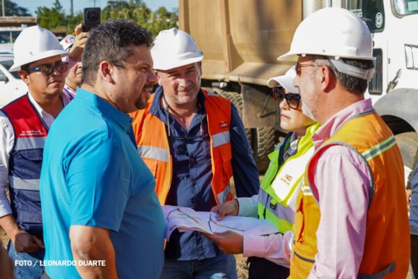 Inician obras en el corazón de la Pista Héroes de la Insurrección: Managua avanza hacia su transformación histórica