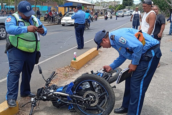 Motocicletas encabezan accidentes de tránsito en reporte semanal