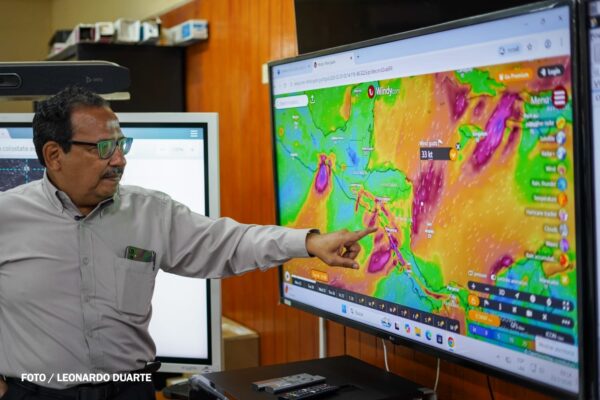 Nicaragua: Semana inicia con frente frío y termina con calor