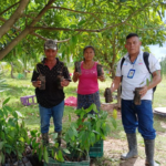 MARENA impulsa reforestación en la Costa Caribe Norte con siembra de 3 mil plantas
