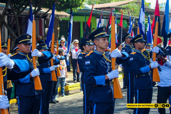 Policía Nacional, Ejército de Nicaragua y MINT rinden homenaje a Héroes y Mártires de Los Sabogales