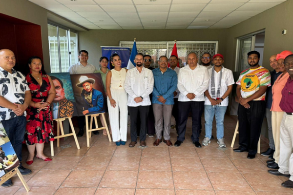 Embajada de Nicaragua en Sudafrica conmemora 92 aniversario del paso a la inmortalidad de Sandino