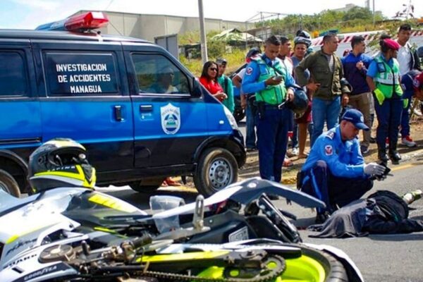 Más de mil colisiones en una semana: Managua lidera estadísticas nacionales