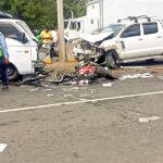 Más de 1,300 colisiones de tránsito en una semana reporta la Policía Nacional