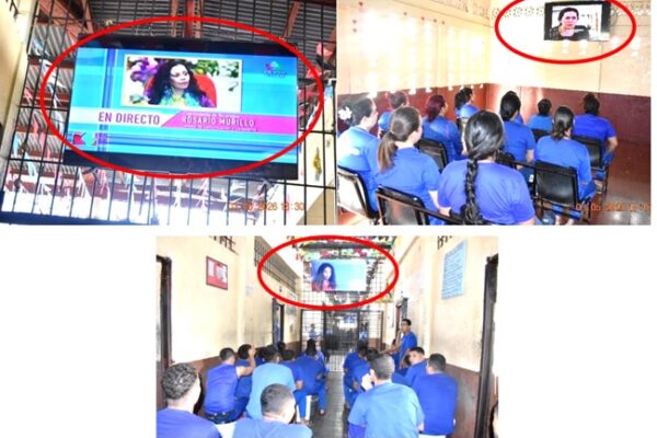 Ministerio del Interior: 282 televisores se instalaron en centros penitenciarios de Nicaragua
