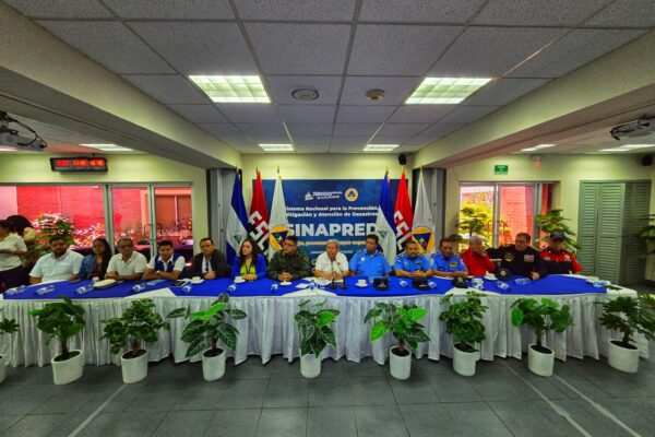 Nicaragua se prepara para proteger la vida con Primer Ejercicio Nacional Multiamenazas 2026