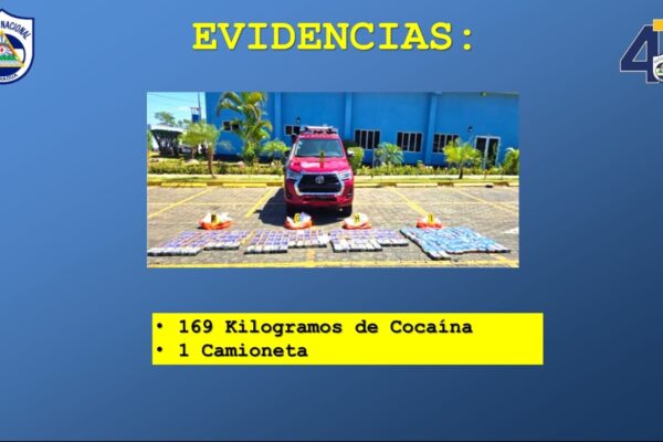 Golpe al narcotráfico: incautan 169 kilos de cocaína en San Juan del Sur