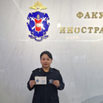 Policía Nacional destaca en formación académica internacional en Rusia