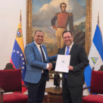Nicaragua presenta Copias de Estilo de su embajador en Venezuela