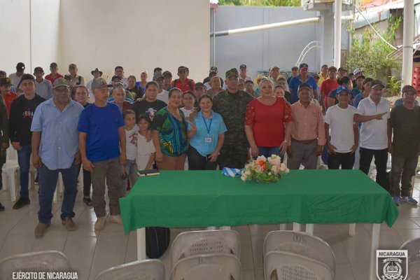Ejército de Nicaragua se reúne con productores y autoridades para fortalecer seguridad en el campo