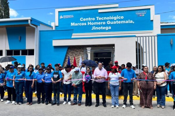 Familias de Jinotega cuentan con nuevo centro técnico para aprender y prosperar