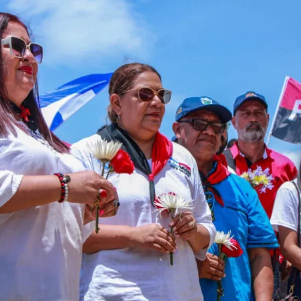 Foto de Juventud Sandinista honra a Margarita Calderón