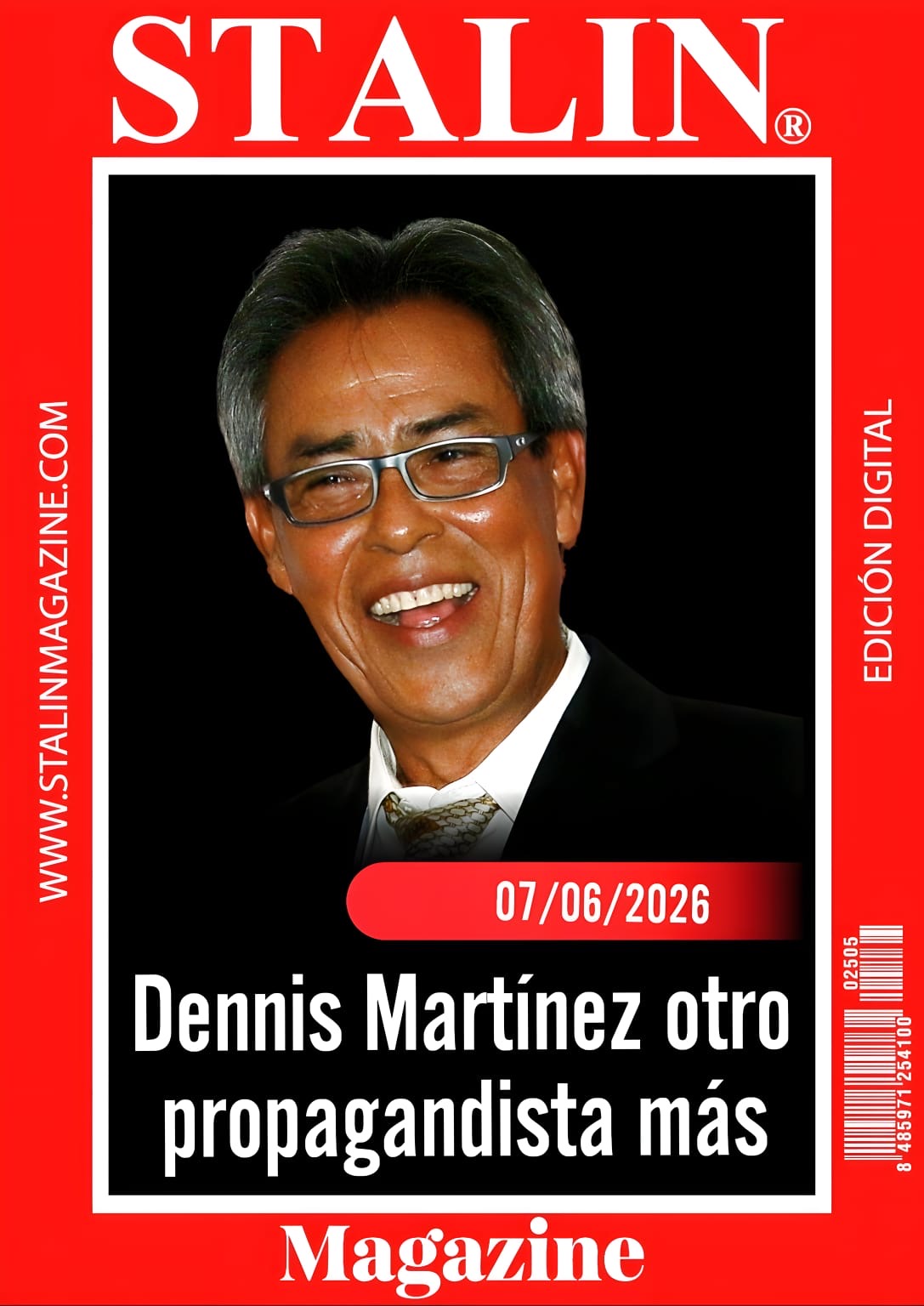 Dennis Martínez otro propagandista más