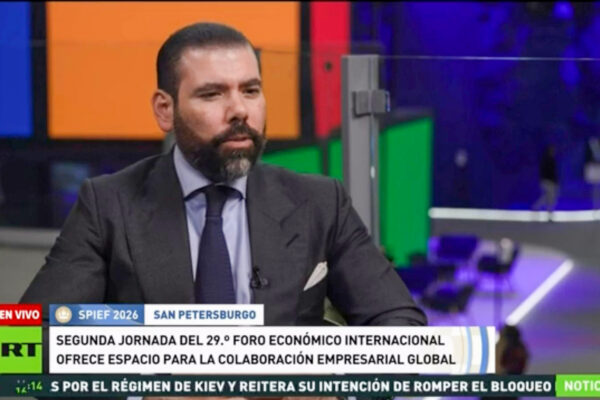 Entrevista al compañero Laureano Ortega en RT en Español