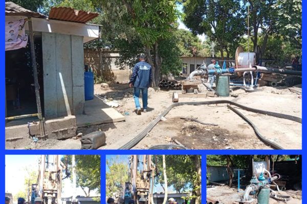 ENACAL fortalece abastecimiento de agua potable en barrios del Distrito VII, Managua