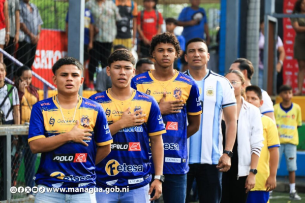 Mundialito de la Alcaldía de Managua promueve el deporte gratuito y la formación de nuevos talentos