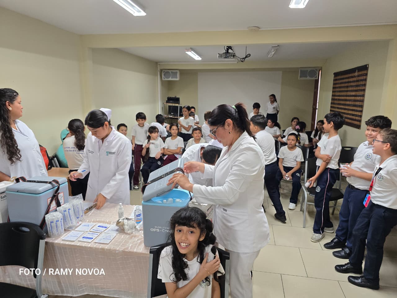 MINSA fortalece vacunación contra el Virus del Papiloma Humano en centros escolares